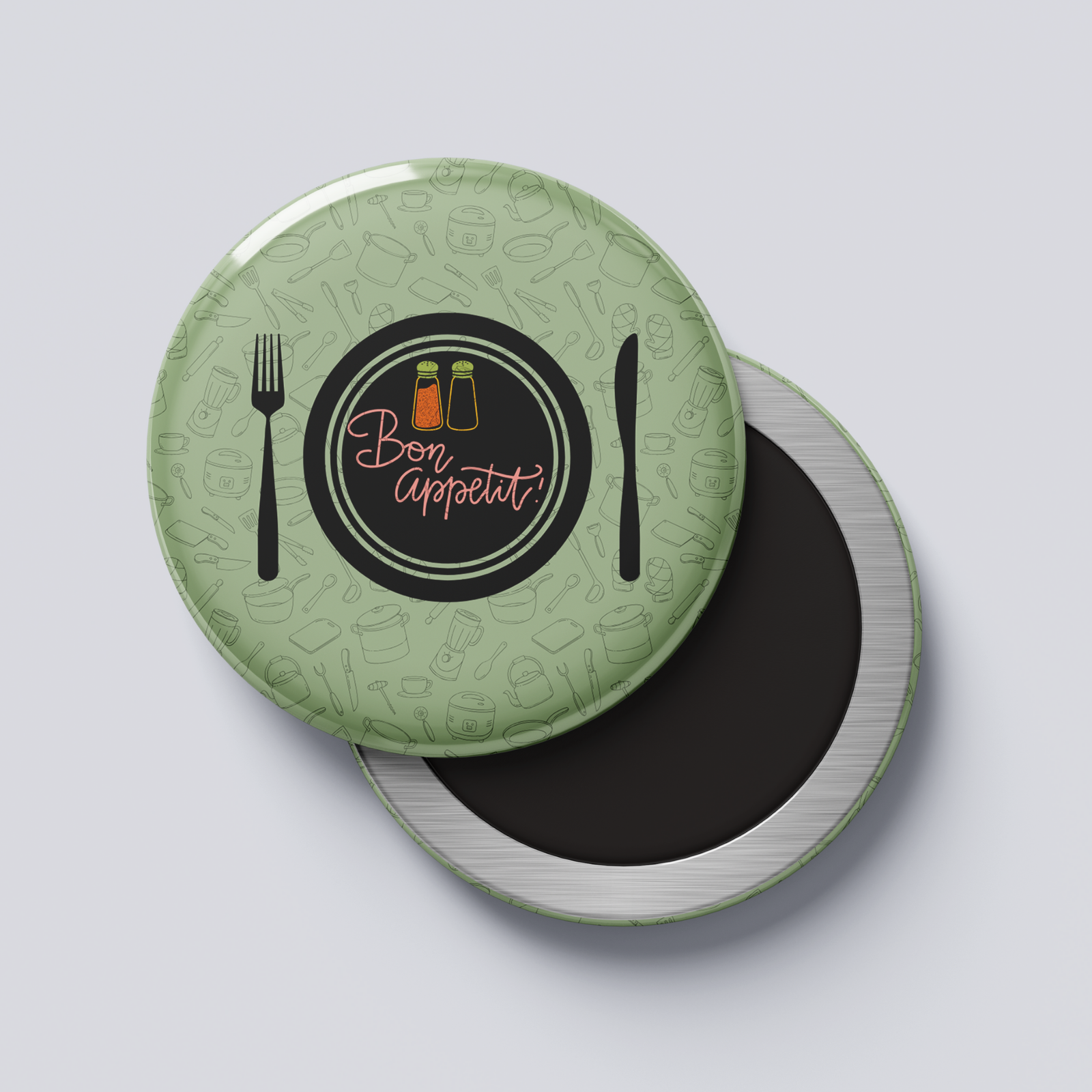 Decorative Magnet — Bon Appetit